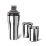 Cocktail Shaker + Rocks Bundle | Polished Stainless | 22/12oz thumbnail image 1 