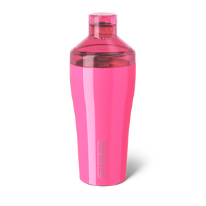 Cocktail Shaker | Neon Pink | 22oz