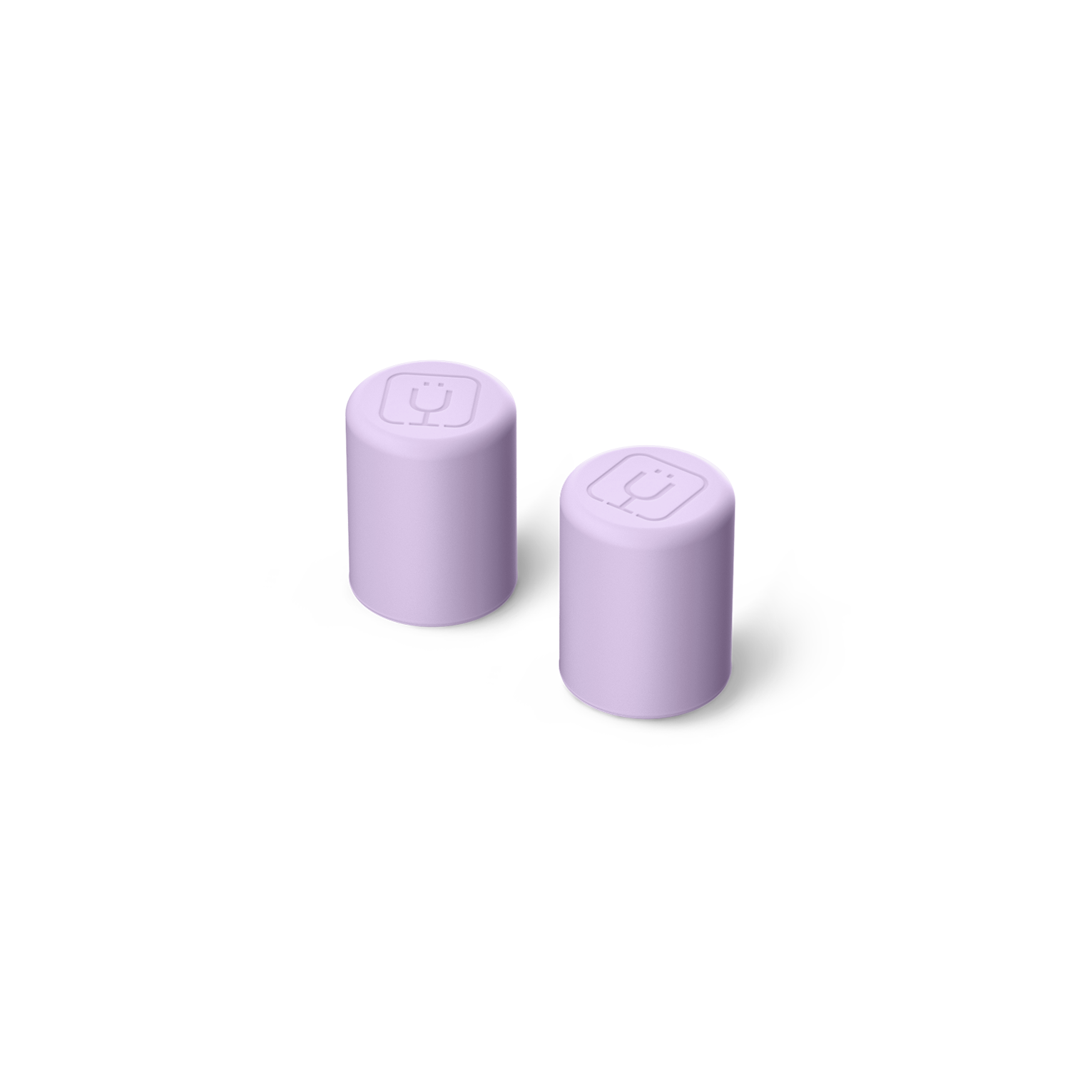 Magnetic Straw Cover | Lavender | 2-Pack