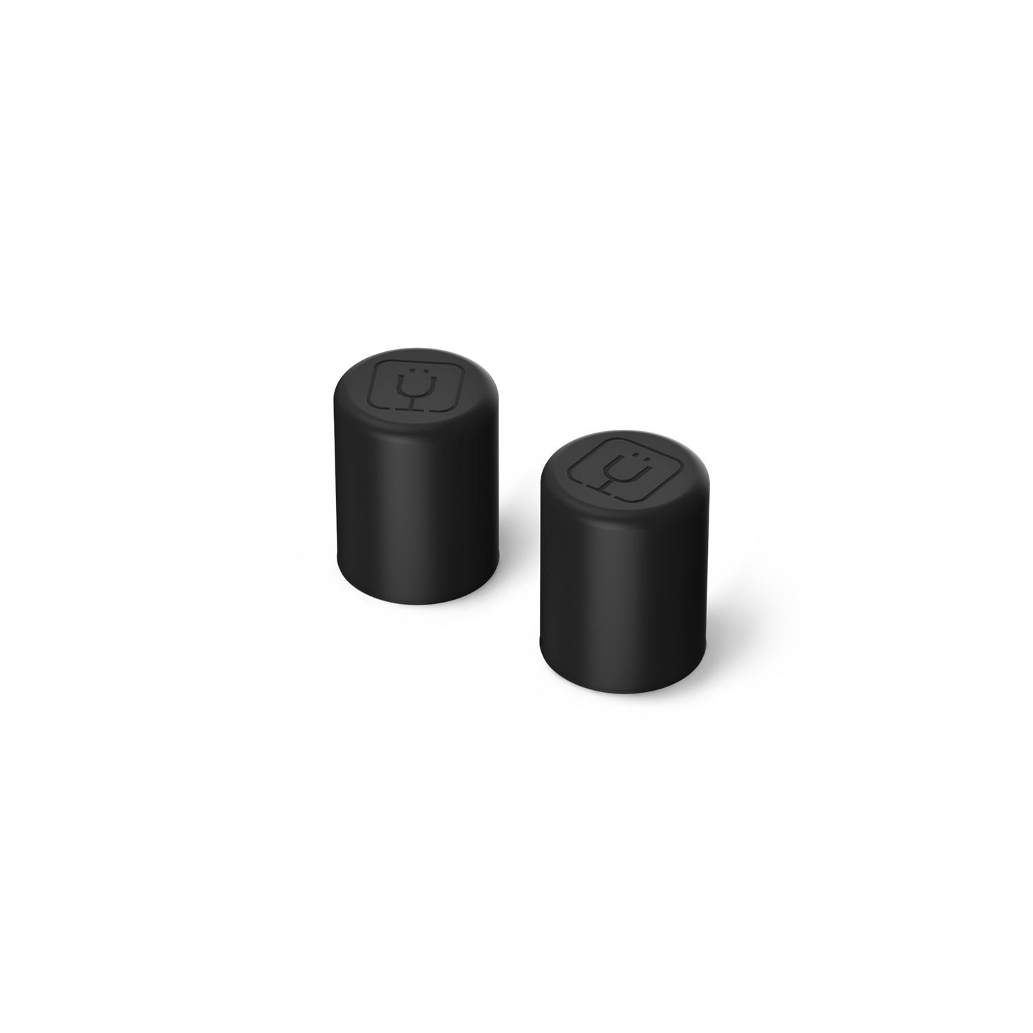 Era Magnetic Straw Cover | Black | 2-Pack