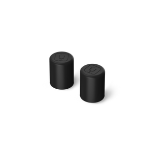 Magnetic Straw Cover | Black | 2-Pack