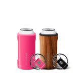 Hopsulator Trio His & Hers Bundle | Walnut + Neon Pink | 12/16oz Standard Cans thumbnail image 1 