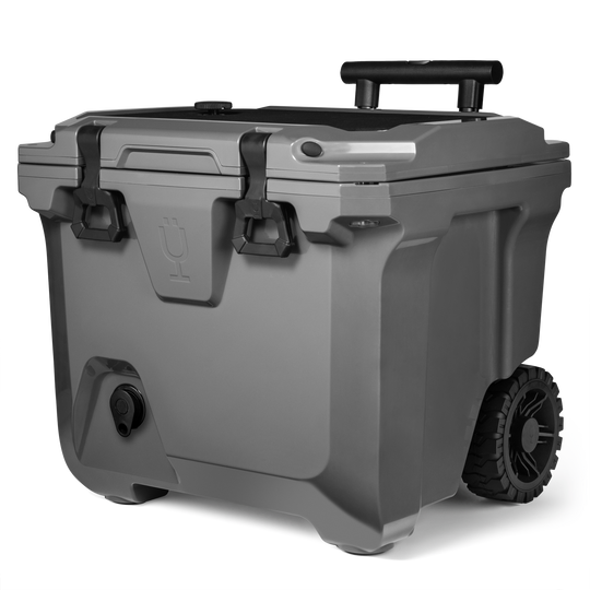 BrüTank 35-Quart Rolling Cooler | Charcoal