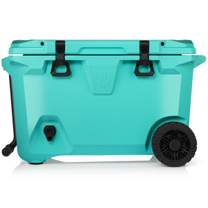 BrüTank 55-Quart Rolling Cooler | Aqua