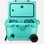 BrüTank 55-Quart Rolling Cooler | Aqua thumbnail image 6 