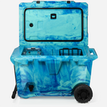 BrüTank 55-Quart Rolling Cooler | Ocean Swirl thumbnail image 6 