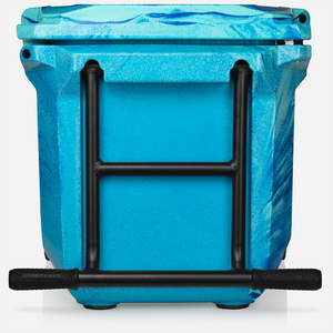 BrüTank 55-Quart Rolling Cooler | Ocean Swirl