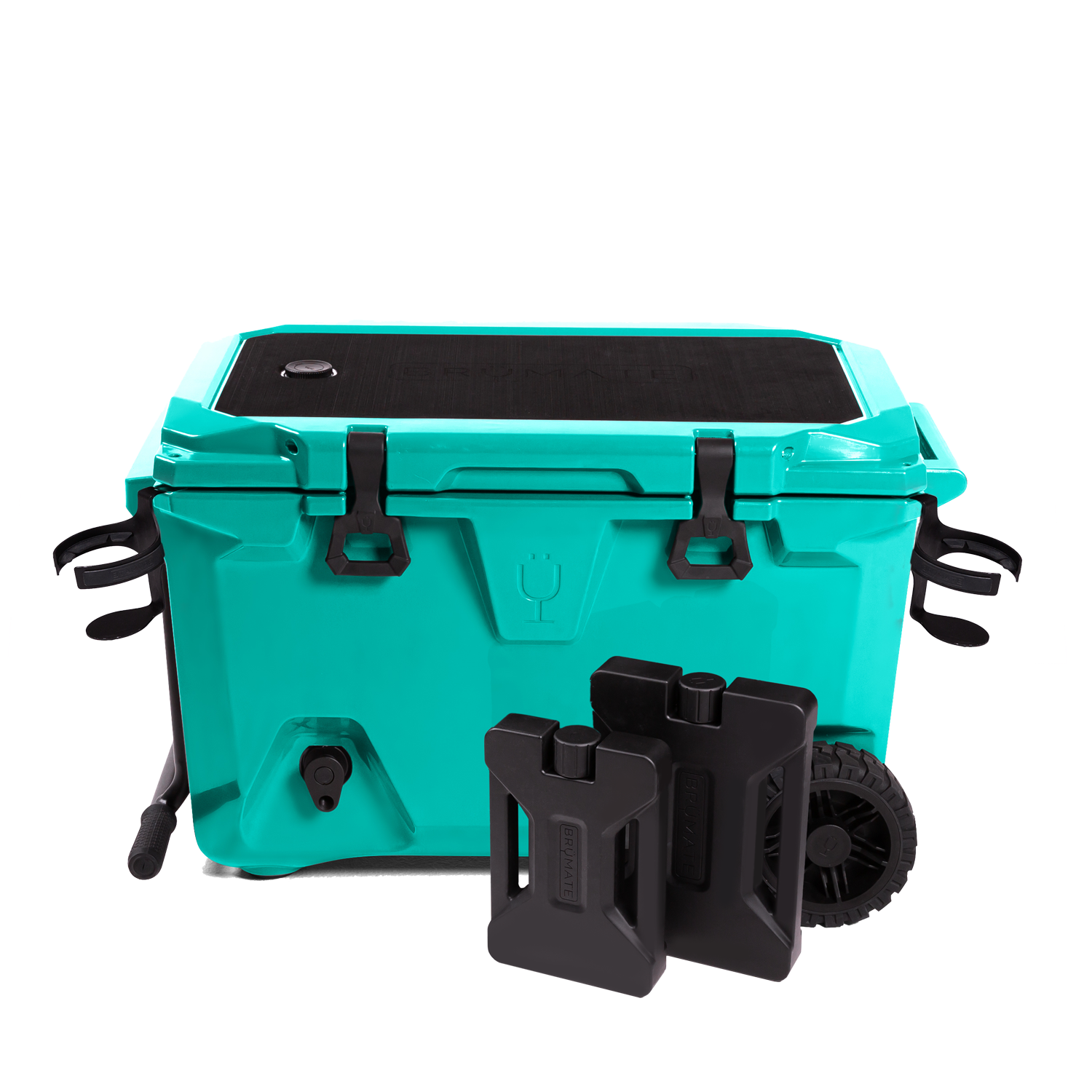 BrüTank Double Drink Holder Bundle | Aqua