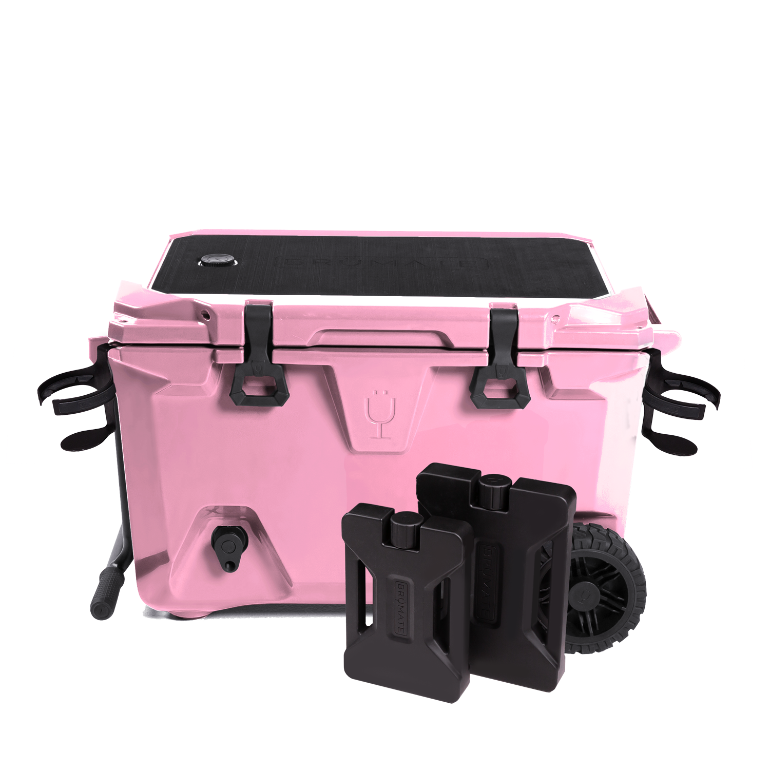 BrüTank Double Drink Holder Bundle | Blush