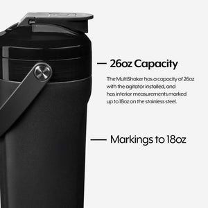 MultiShaker | Matte Black | 26oz